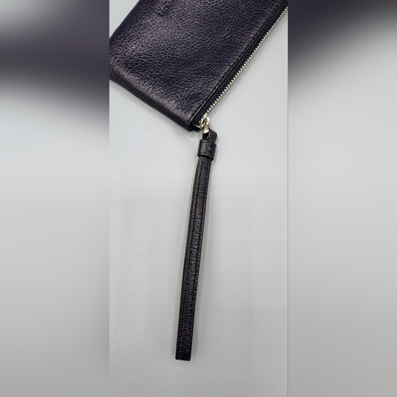 Coach Glitter Star Emoji Smiley Leather Wallet & Wristlet set -Black/pink - Picture 6 of 9